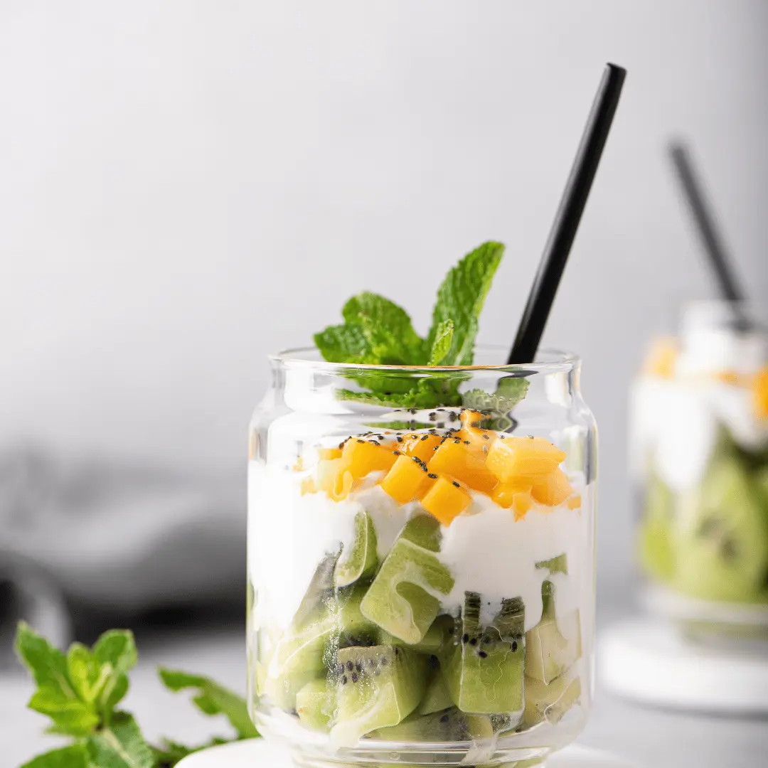 Greek Yogurt with Low-Acid Fruits